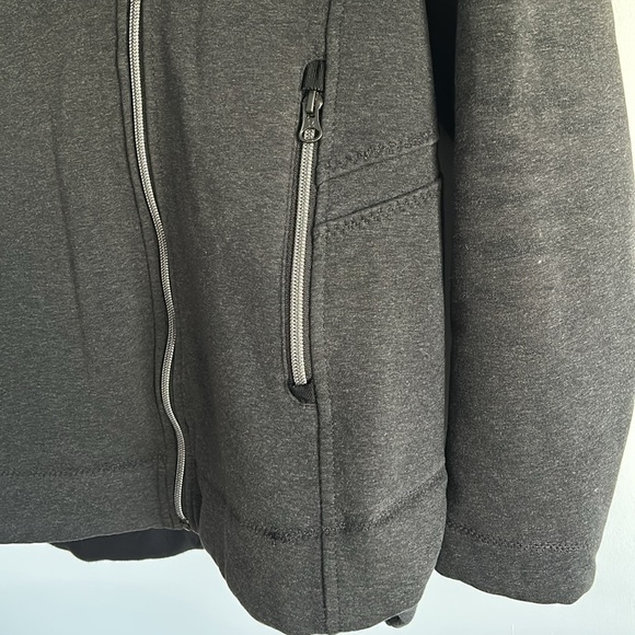 Lululemon Cozy Up Buttercup Jacket Coat in Charcoal Gray / Black Size 6 - Picture 15 of 17